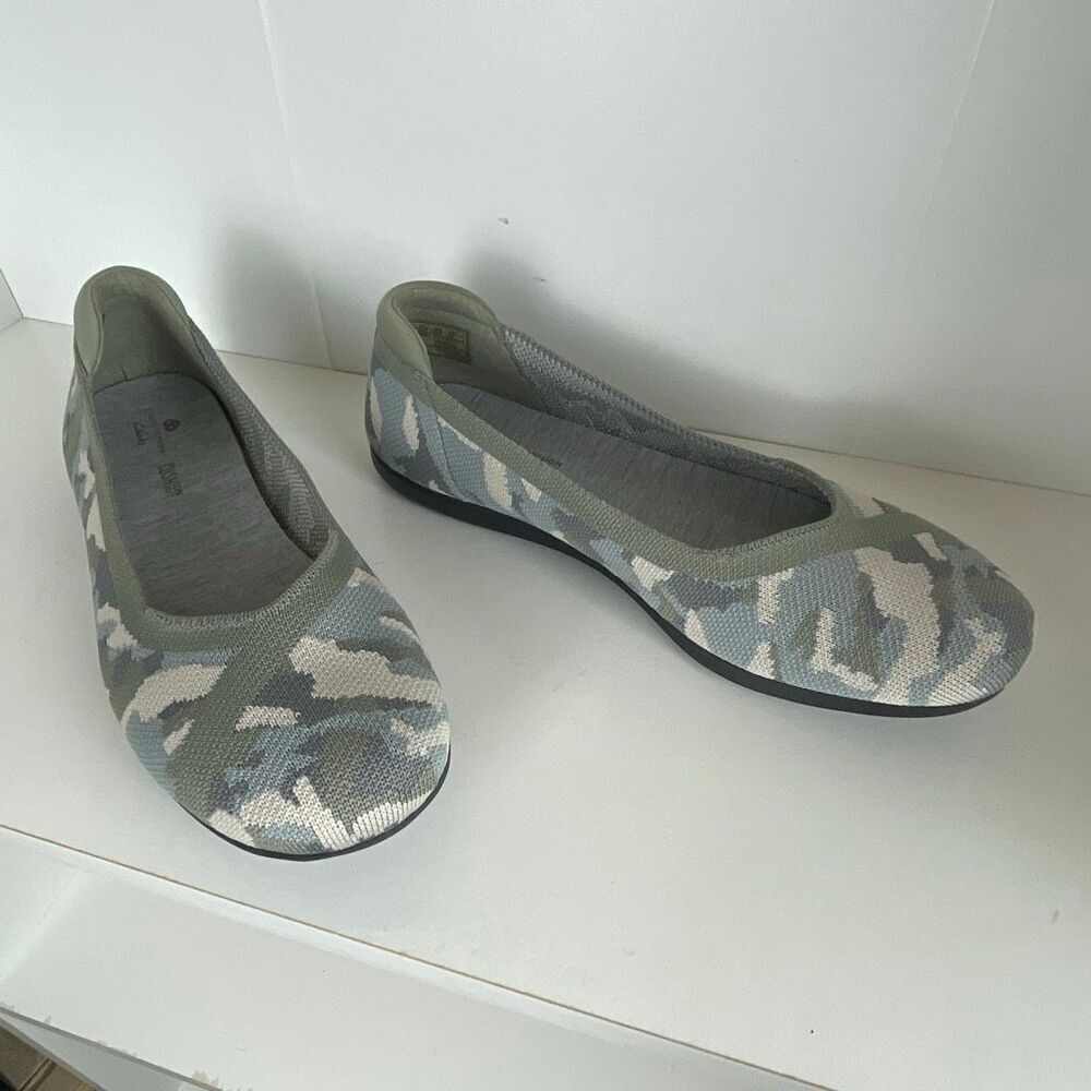 Clarks Carly Wish Ballet Flat Camouflage 6.5